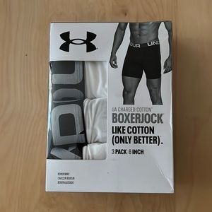 Mens Under Armour boxer jock 3 pack